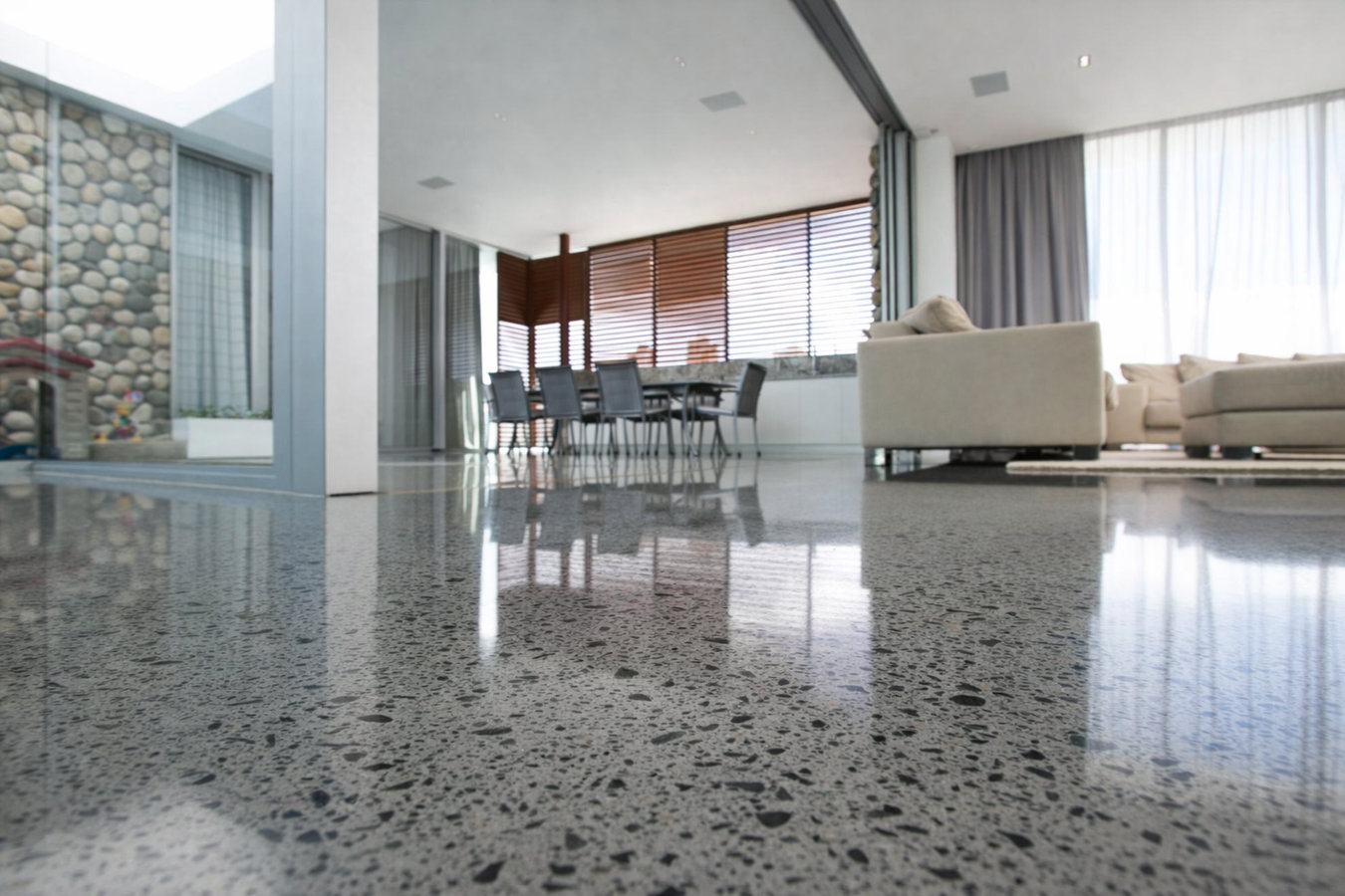 Concrete floor installation in Anchorage, AK